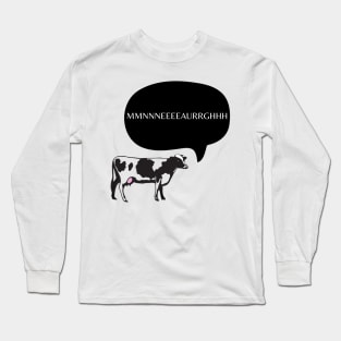 Beef and Diary Network Michael Banyan’s cow noise Long Sleeve T-Shirt